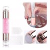 Unic Sello Estampador Doble Goma De Lujo + Placa Y