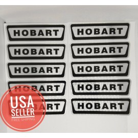 MAYA LABELS HOBART 00-118365 REPLACEMENT PART 7"x1.80" (Large) sticker, decal, label 10 pack
