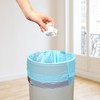 JOYEUX 4 Gallon Small Trash Bags, No-Tearing Drawstring Garbage Bags