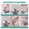 1224 1224B Faucet Cartridge Replacement Kit For Most Double Handle