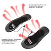 1Pair Heated Insoles Electric Insoles 4.5V Battery Powered Soft Carbon