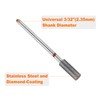 sourcing map 10pcs 200-230 Grits Diamond Grinding Bit 4.2mm Cylindrical