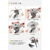 NEOROSS Folding Trivet, Compatible with SOTO ST310 ST340 GS-100R2, Stainless