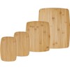 Farberware 4-Piece Reversible Bamboo Cutting 14"L x 11"W x 0.8"Th