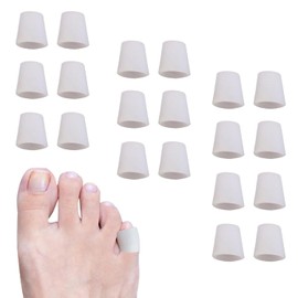 Descubre el confort de DOMOKO con este pack de 10 pares fundas protectoras de Silicona Gel que eliminan la presión de callos y durezas, ampollas y roces, dedos