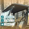 QYMOTO Polaris RZR XP 900 Rear Window,Rear Windshield, Canvas Soft