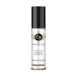 CA Perfume Impression of Jo M Orange Blossom For Women & Men Replica Fragrance Body Oil Dupes Alcohol-Free Essential Aromatherapy Sample Travel Size Concentrated Long Lasting Attar Roll-On 0.3 Fl Oz/10ml