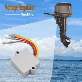 815279T 883072T 194-5279 Voltage Regulator Rectifier for Mercury Mariner Outboard 815279 815279-1 815279-2 815279-3 815279-4 815279-5 830179 830179T 830179-2 830179A1, 12V 5 Wire 30 to 250 HP