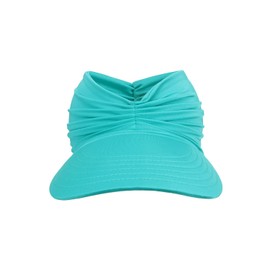 YSTrillion Visor Hat, Women's Sun Hat, Sun Protection, Beach Hat, Wide Brim, Sun Hat with UV Protection, for Sports, Golf, Tennis, Outdoor, Beach, 56-65 cm, Green