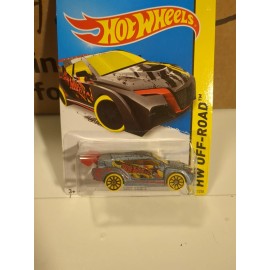 Hot Wheels 2014 Treasure Hunt Silver Loop Coupe HW Off-Road Series Card 121/250
