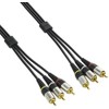 ELPA CO-152 Video Cable, Pin Plug x 3, Pin Plug