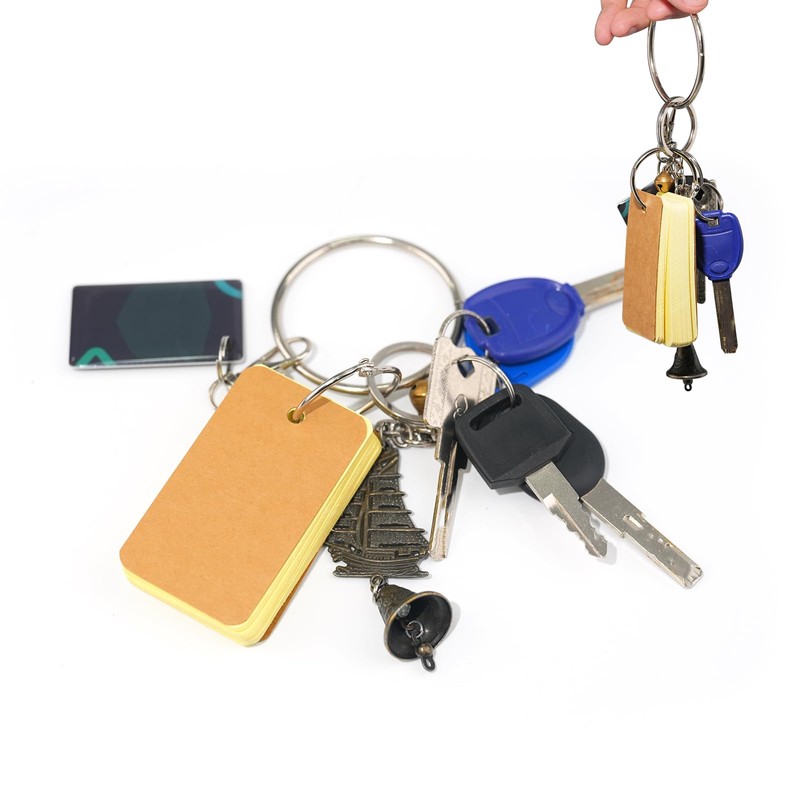 6 Pack Colored Flash Cards with 300 Sheets Study Cards,