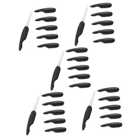 Mikinona 5sets Professional Nail Art Tools Set Metal Nail Files Fingernail Files Art Trimmer Portable for Acrylic 6pcs*5