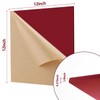 Frddiud 3 Red Transparent Acrylic Sheets, 12 x 12 x