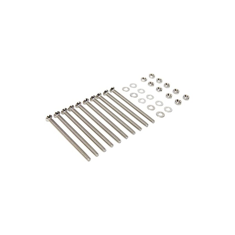 AHC A2SLTCSK460B10 M4 x 60 mm Stainless Steel Slotted Countersunk