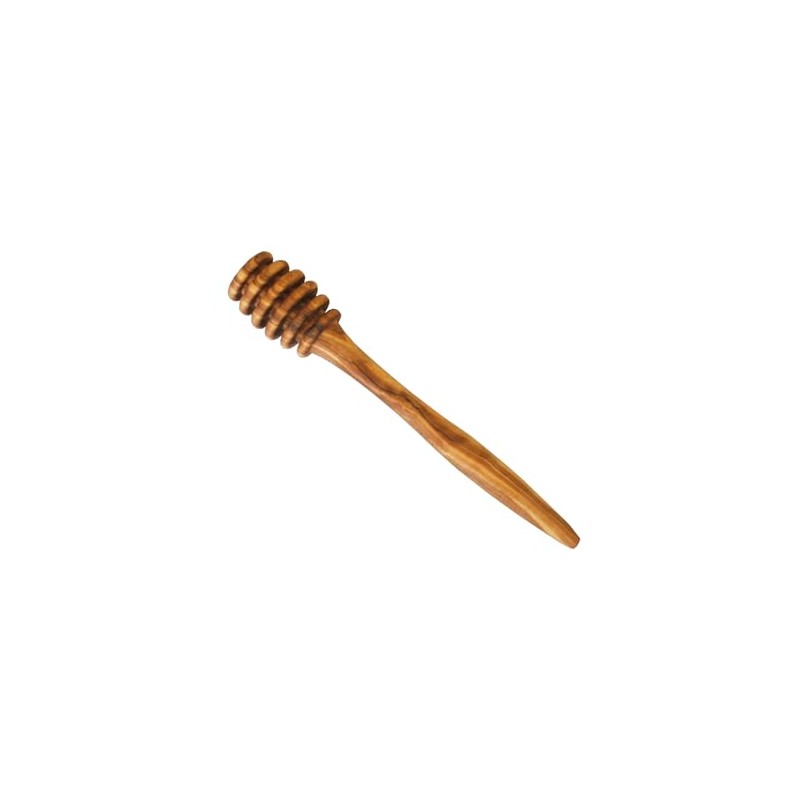 Naturally Med - Olive Wood Honey Dipper/Spoon/Server/Stick