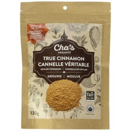Cha's Organics True Cinnamon Ground, 130g