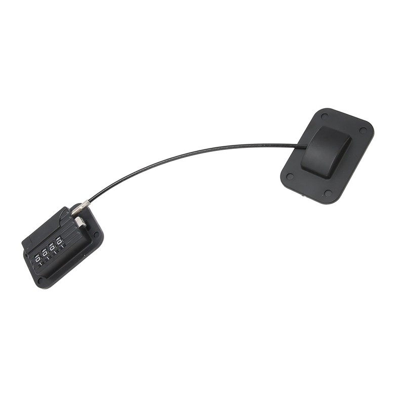 Refrigerator Lock Combination Design Plastic Stainless Steel Easy Mounting Freezer