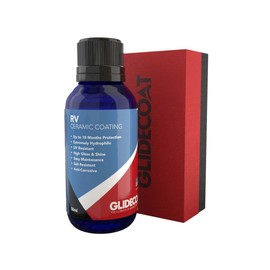 Glidecoat RV Ceramic Coating - 50ml - Ceramic Sealant Perfect for RV Cap Coverage - Up to 2 Years UV Protection, Super Hydrophobic Surface Repels Dirt and Road Contaminants, Better-than-new Shine