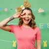 Easter Bow Headbands Sparkly Bowknot Headbands Chick Hair Accessories for