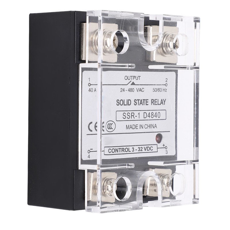 Solid State Relay SSR Industrial Systems 40A DC to AC