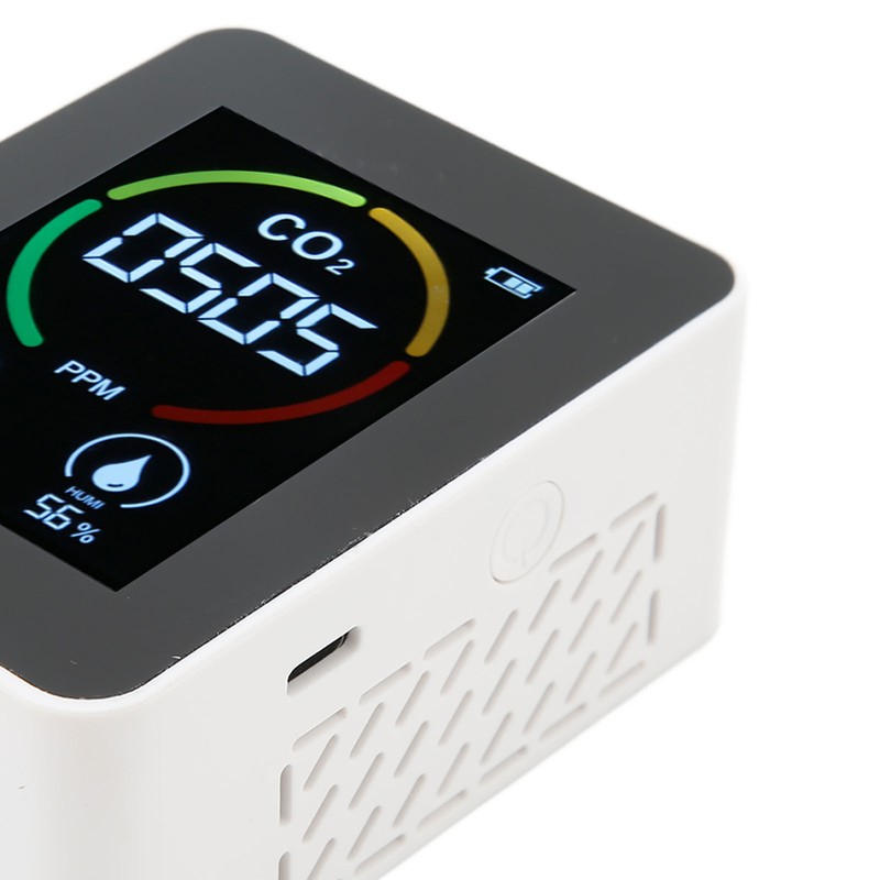 CO2 Detector Carbon Dioxide Monitor Infrared Air Quality Monitor Sensor