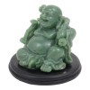 Emerald Money Buddha Statue Carrying Wu Lou and Ru Yi