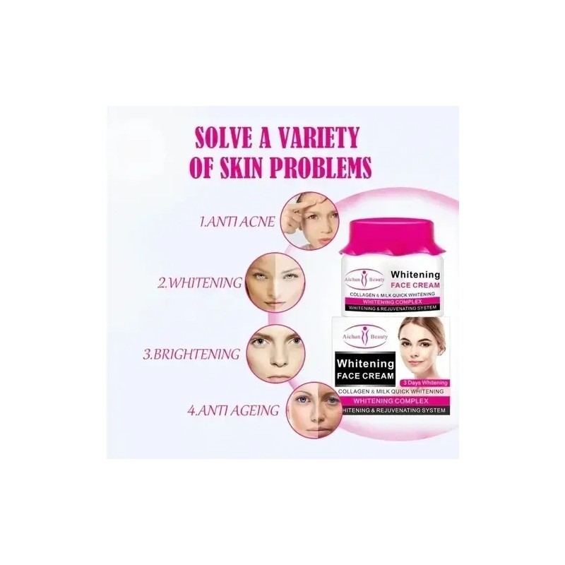 Crema Facial Aichun Aclaradora Elimina Manchas Oscura