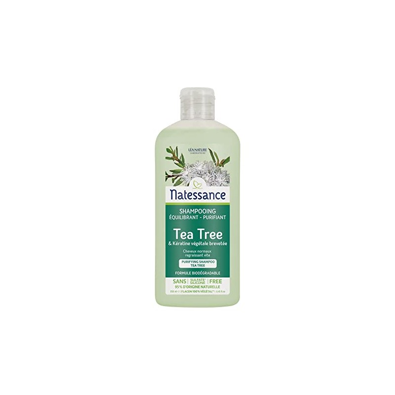 Natessance Naturel Purifying Shampoo Bottle Capsule 250 ml