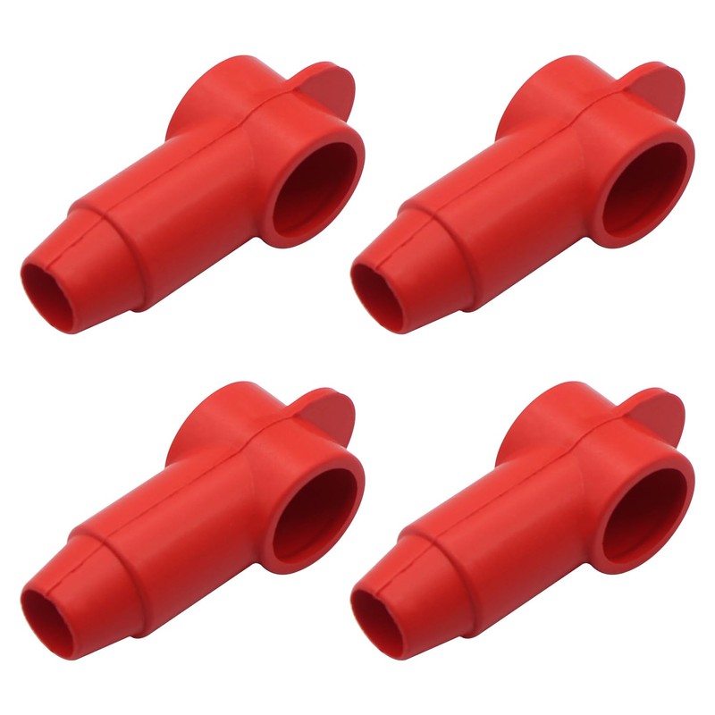 Silicone Wire Terminal Covers Power Stud Pliable Cover for Alternator
