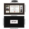 VIOLABBEY Black Diploma Frame with Tassel Holder for 8.5x11 Certificates
