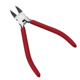 Precision Flush Cutter Side Cutters Spring Loaded Wire Cutters for Electronics Jewelry Making Model Crafts 5"