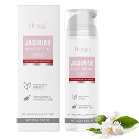 Jasminsalbe Augenringe Schlupflider Jasmin Salbe Augen mit Kollagen Jasminsalbe Nährt Die Haut, Gegen Falten Augencreme, Augenpflege Für Frauen & Männer(100g)