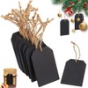 Mini Chalkboard Bottle Keeping Tags Set of 20 Wooden Bottle