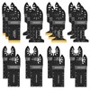 AIFICUT 20 Pcs Oscillating Saw Blades Universal Wood Plastics Metal
