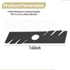 Karbay 40-002 Edger Blade (8" x 2"), Compatible with O-regon