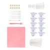 Silicone Measuring Cup Tool Kit Spatula Finger Gloves Pipettes Epoxy