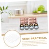 Baluue Transparent Eyeshadow Holder Makeup Organizer Practical Cosmetic Storage Box