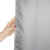 AooHome 75 Inch Long Shower Curtain, Durable Polyester 72" Width