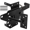 WRINGKIT Heavy Duty Gate Latches for Wooden Fences, Post Mount