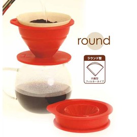 ワールドクリエイト ViV ドリッパー コーヒー 折りたたみ 2カップ ブラック 59976