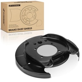 A-Premium Rear Driver Side Brake Dust Shield Compatible with Nissan Models - Frontier 2005-2020, Xterra 2005-2015