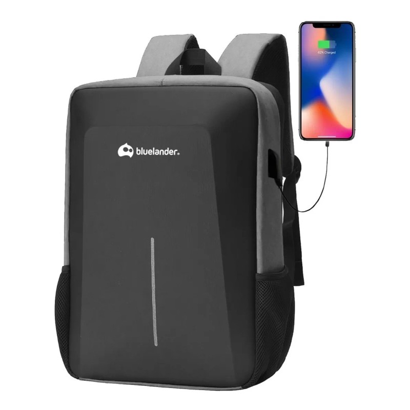 Bluelander Mochila Antirrobo De Gran Capacidad Cargador Usb Impermeable