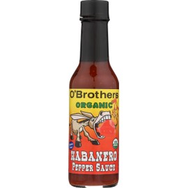 O'Brothers, Habanero Hot Sauce, 5 oz