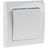 DELPHI switch ~ 250V / 10A, incl. frame, UP, white