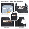 EMPSIGN Underseat Carry On Wheeled - 16" Carry on Bag