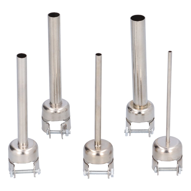 5Pcs Hot Air Gun Nozzle Kit Lengthened Straight 850 BGA