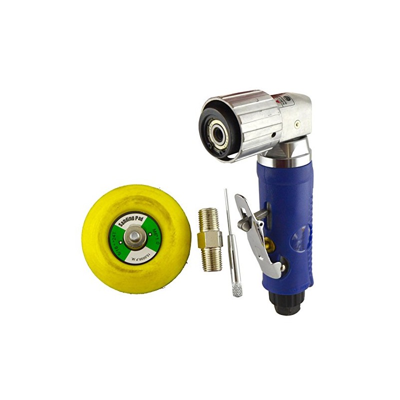 2" Air Angle Sander Grinder Polisher and 100 Pack 120