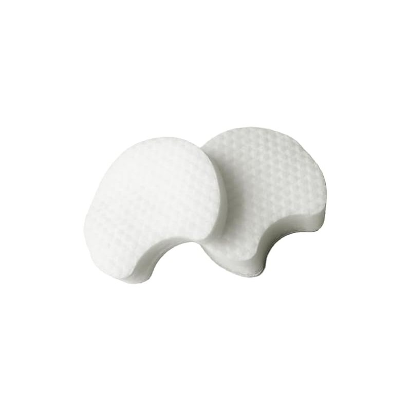 1200Pcs Cotton Makeup Remover Pads Round Pearl Texture 80G