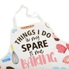 Bakers Apron with Pockets Baking Gifts for Baker Things I